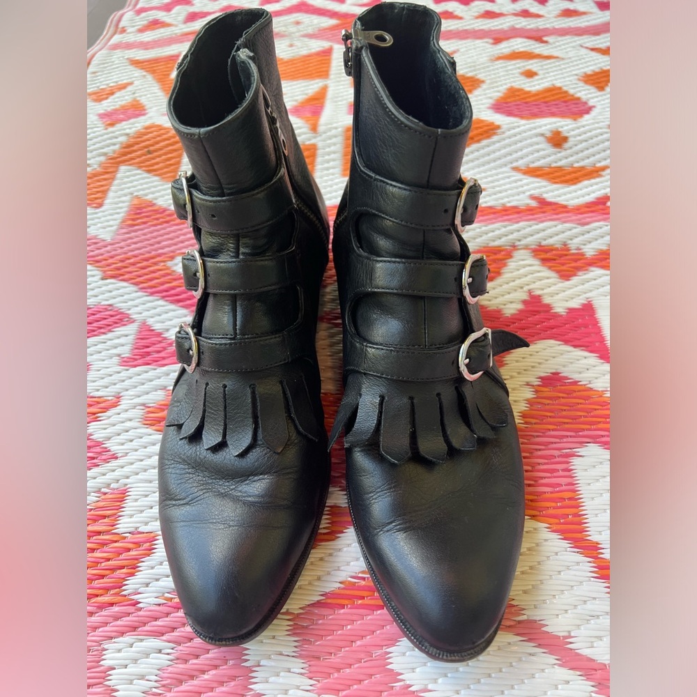 Modern Vice Jett Classic Matte Black Boots, size 41